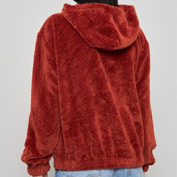 Champion Hoodie Fleece Jacket Zip Up Size Medium - Picture 3 of 8